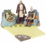 hasbro STAR WARS JEDI COUNCIL 3 FIGURE SET and CHAMBERS [Toy]